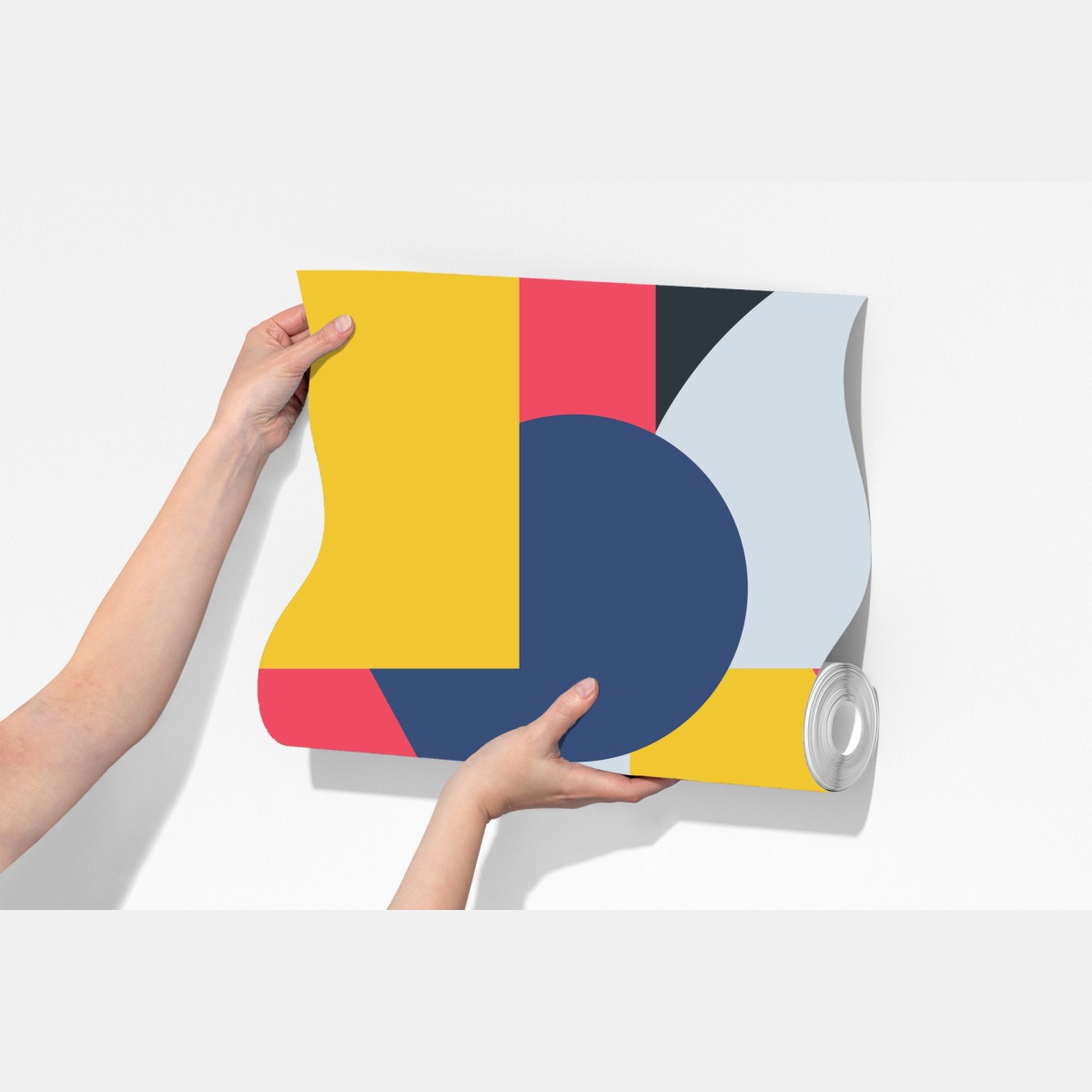 Fototapeta żywa geometryczna kompozycja – Wallissimo® Fototapeta żywa geometryczna kompozycja – Wallissimo®