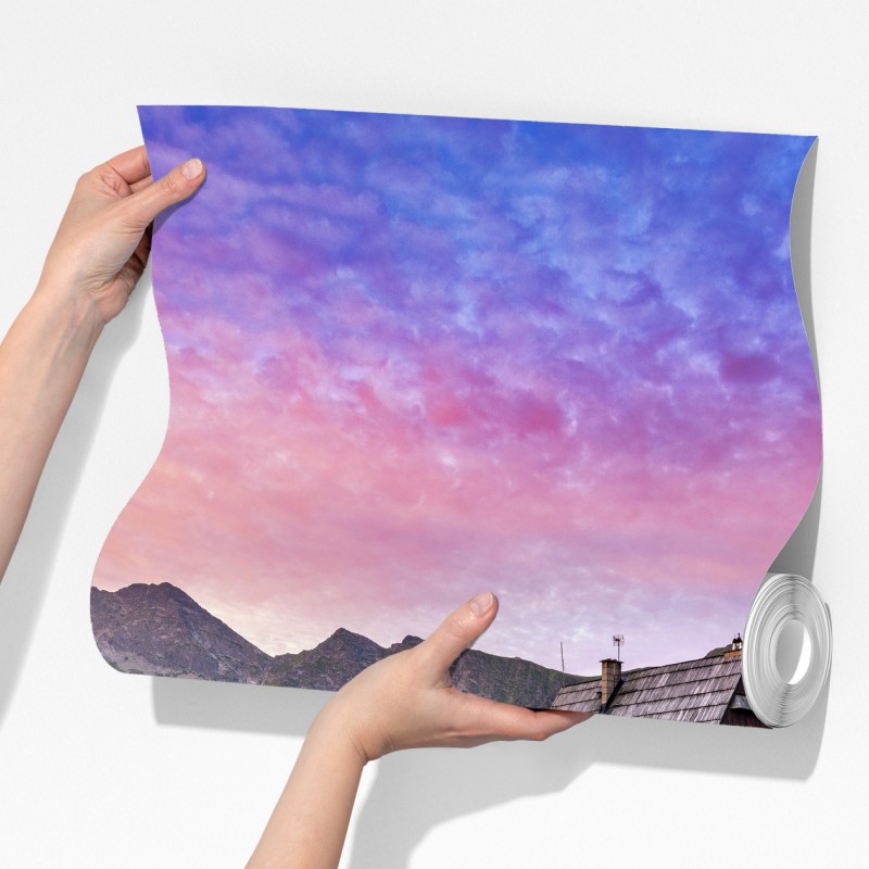 Fototapeta wschód słońca nad Hala Gasienicowa – Wallissimo® Fototapeta wschód słońca nad Hala Gasienicowa – Wallissimo®