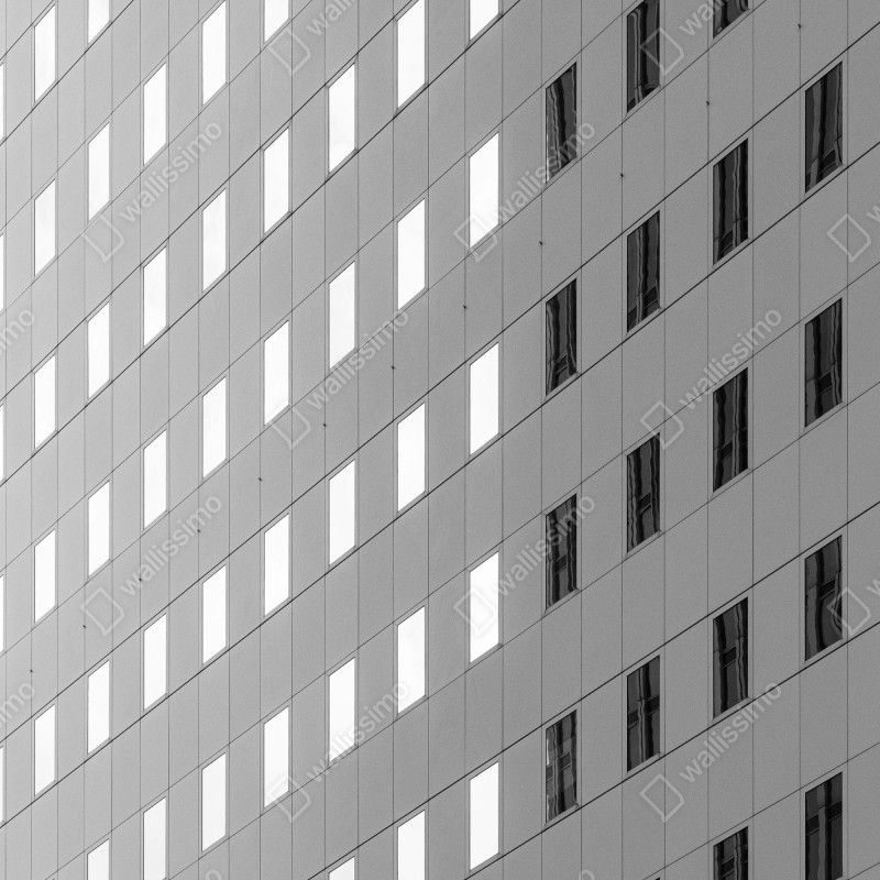 Fototapeta minimalistyczna fasada z geometrycznym wzorem – Wallissimo® Fototapeta minimalistyczna fasada z geometrycznym wzorem – Wallissimo®