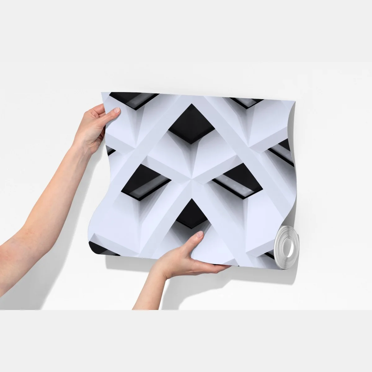 Fototapeta geometryczny łukowy sufit – Wallissimo® Fototapeta geometryczny łukowy sufit – Wallissimo®