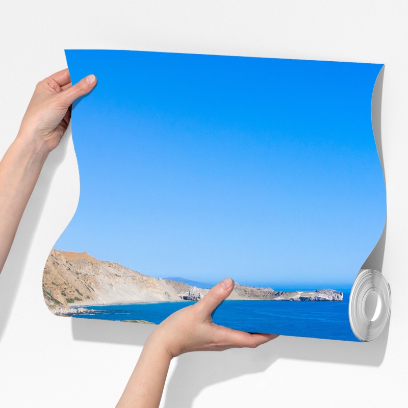 Fototapeta turkusowa nadmorska oaza – Wallissimo® Fototapeta turkusowa nadmorska oaza – Wallissimo®