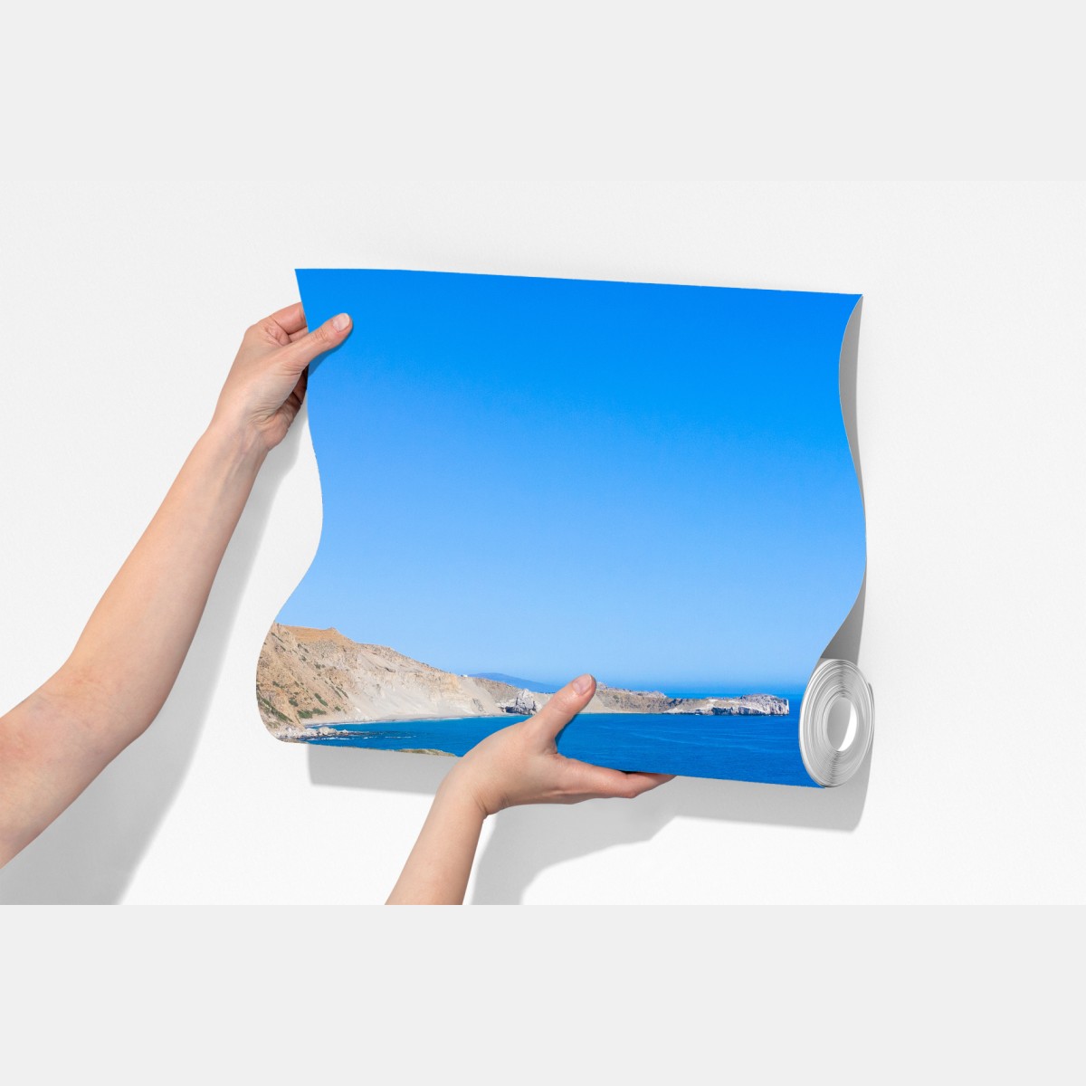 Fototapeta turkusowa nadmorska oaza – Wallissimo® Fototapeta turkusowa nadmorska oaza – Wallissimo®