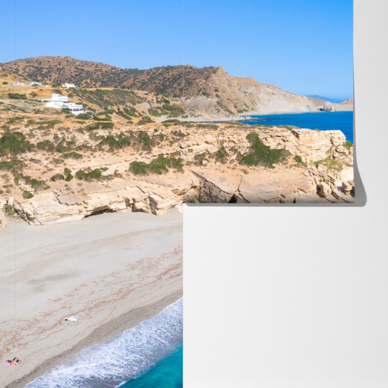 Fototapeta turkusowa nadmorska oaza – Wallissimo® Fototapeta turkusowa nadmorska oaza – Wallissimo®