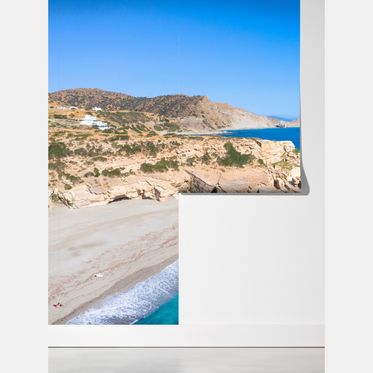 Fototapeta turkusowa nadmorska oaza – Wallissimo® Fototapeta turkusowa nadmorska oaza – Wallissimo®