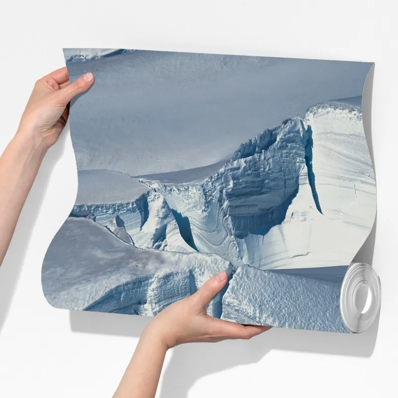 Fototapeta lodowiec i szczelina w błękicie – Wallissimo® Fototapeta lodowiec i szczelina w błękicie – Wallissimo®