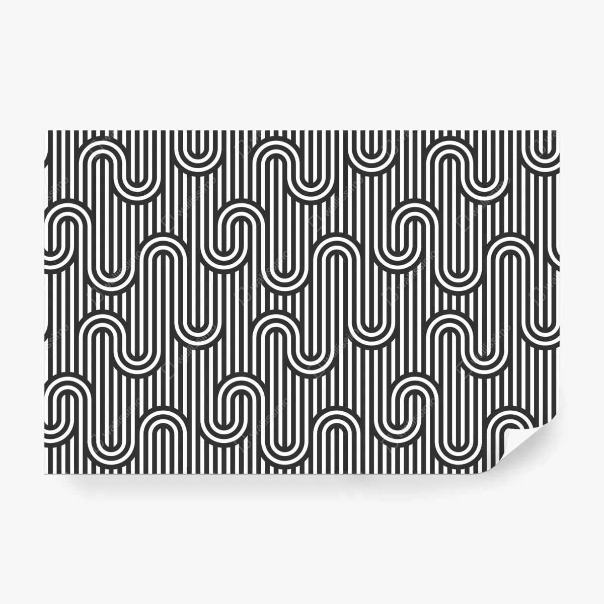 Fototapeta czarno-biały geometryczny wzór optyczny – Wallissimo® Fototapeta czarno-biały geometryczny wzór optyczny – Wallissimo®