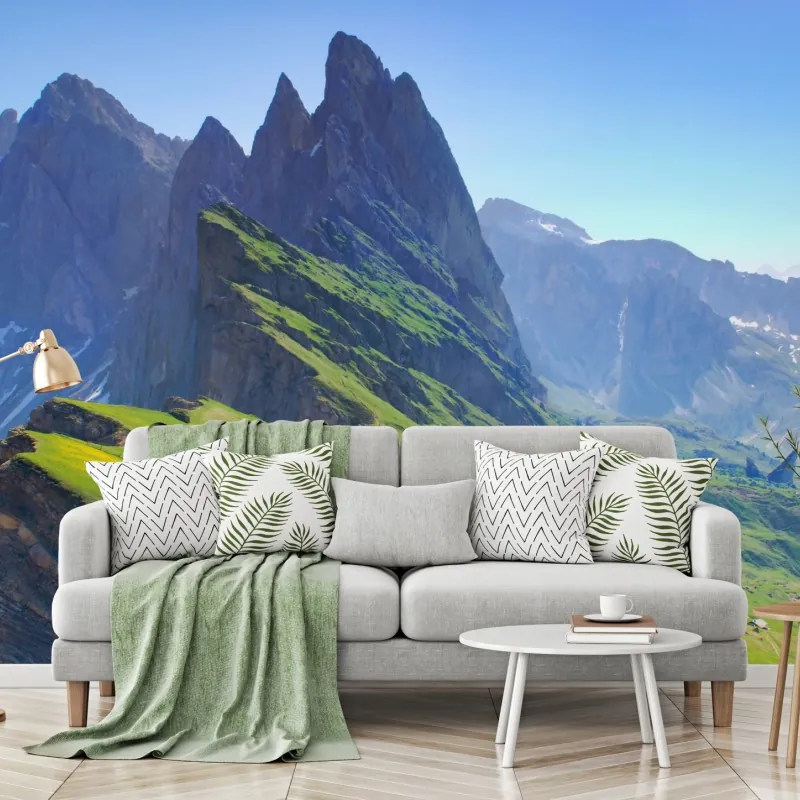 Fototapeta majestatyczne Seceda w Dolomitach