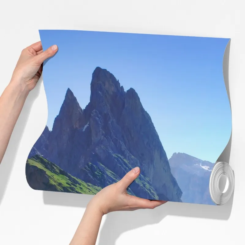 Fototapeta majestatyczne Seceda w Dolomitach – Wallissimo® Fototapeta majestatyczne Seceda w Dolomitach – Wallissimo®