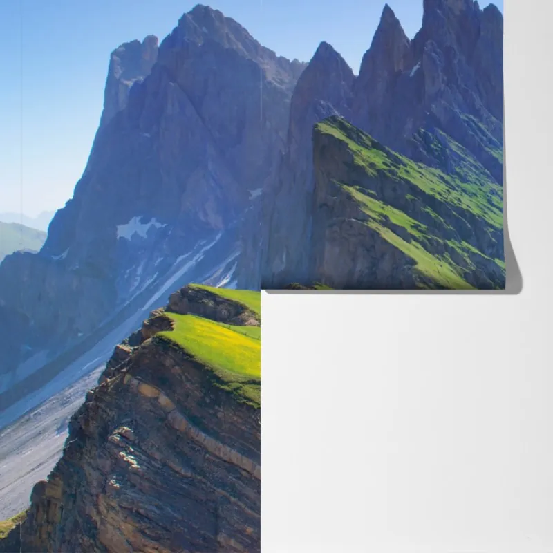 Fototapeta majestatyczne Seceda w Dolomitach – Wallissimo® Fototapeta majestatyczne Seceda w Dolomitach – Wallissimo®