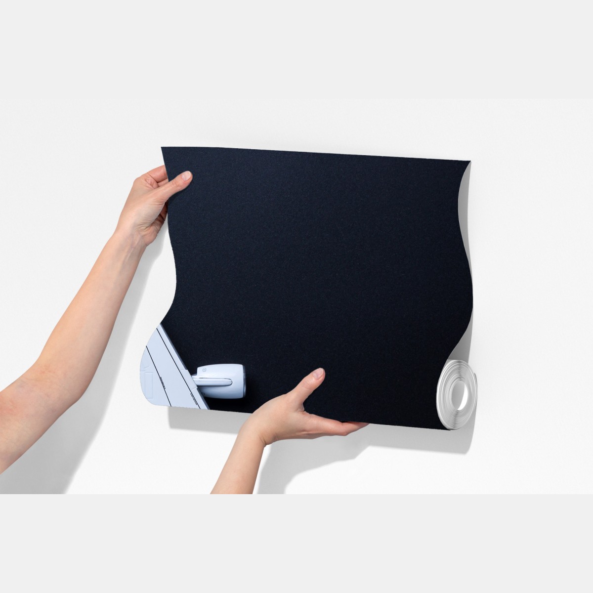 Fototapeta biały samolot widok z góry na czarnym tle – Wallissimo® Fototapeta biały samolot widok z góry na czarnym tle – Wallissimo®