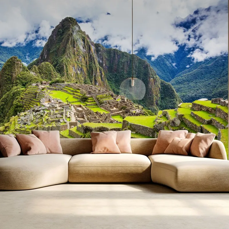 Fototapeta Machu Picchu starożytne tarasy górskie