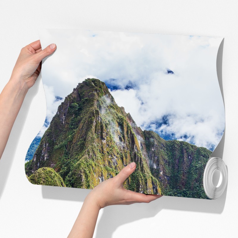 Fototapeta Machu Picchu starożytne tarasy górskie – Wallissimo® Fototapeta Machu Picchu starożytne tarasy górskie – Wallissimo®