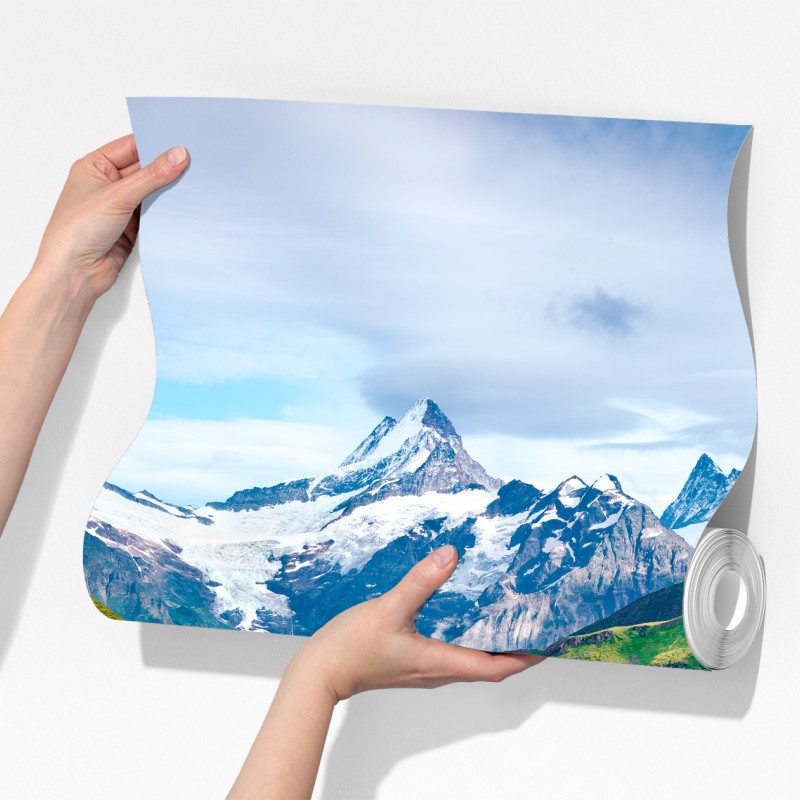 Fototapeta spokojny poranek nad Bachalpsee, Szwajcaria – Wallissimo® Fototapeta spokojny poranek nad Bachalpsee, Szwajcaria – Wallissimo®