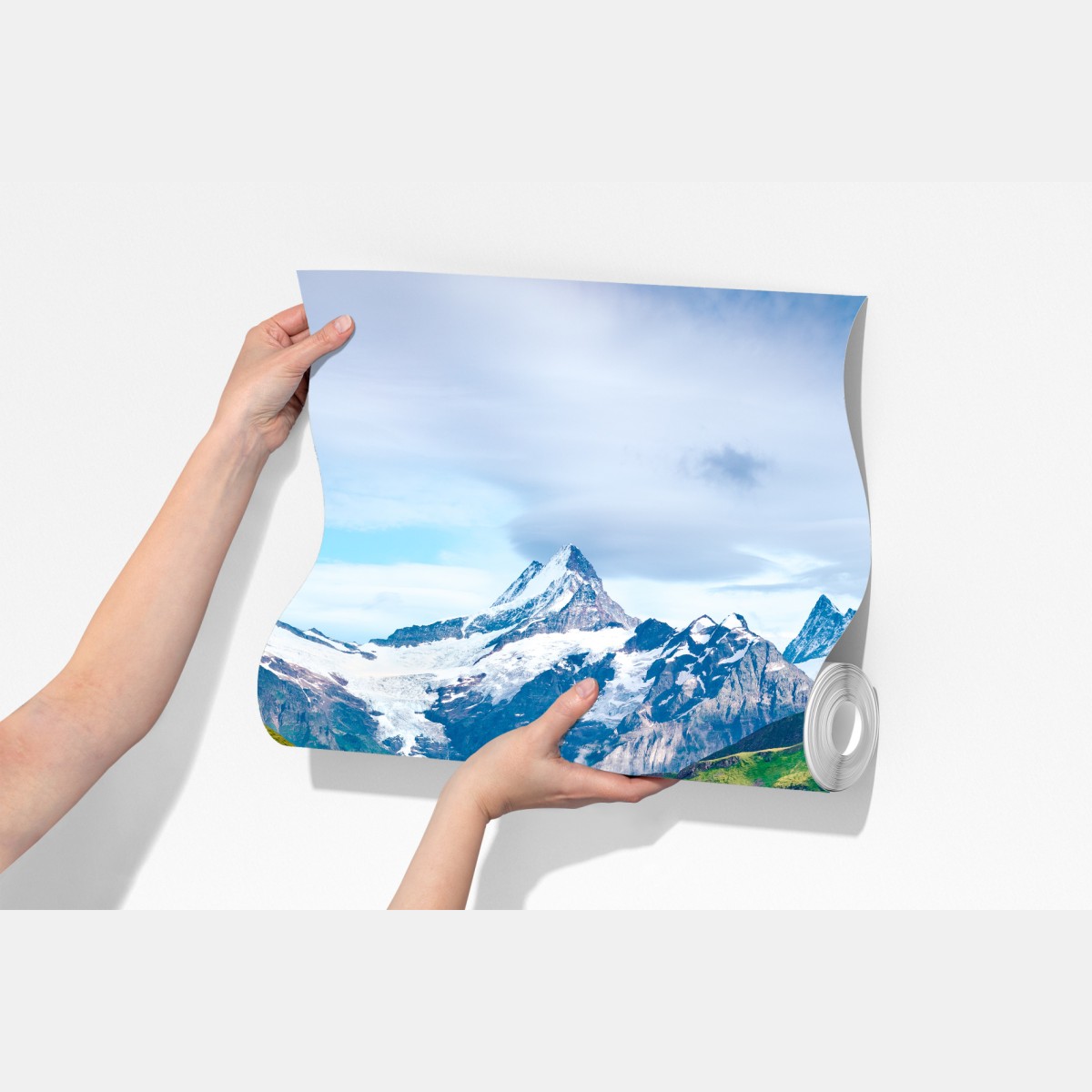 Fototapeta spokojny poranek nad Bachalpsee, Szwajcaria – Wallissimo® Fototapeta spokojny poranek nad Bachalpsee, Szwajcaria – Wallissimo®