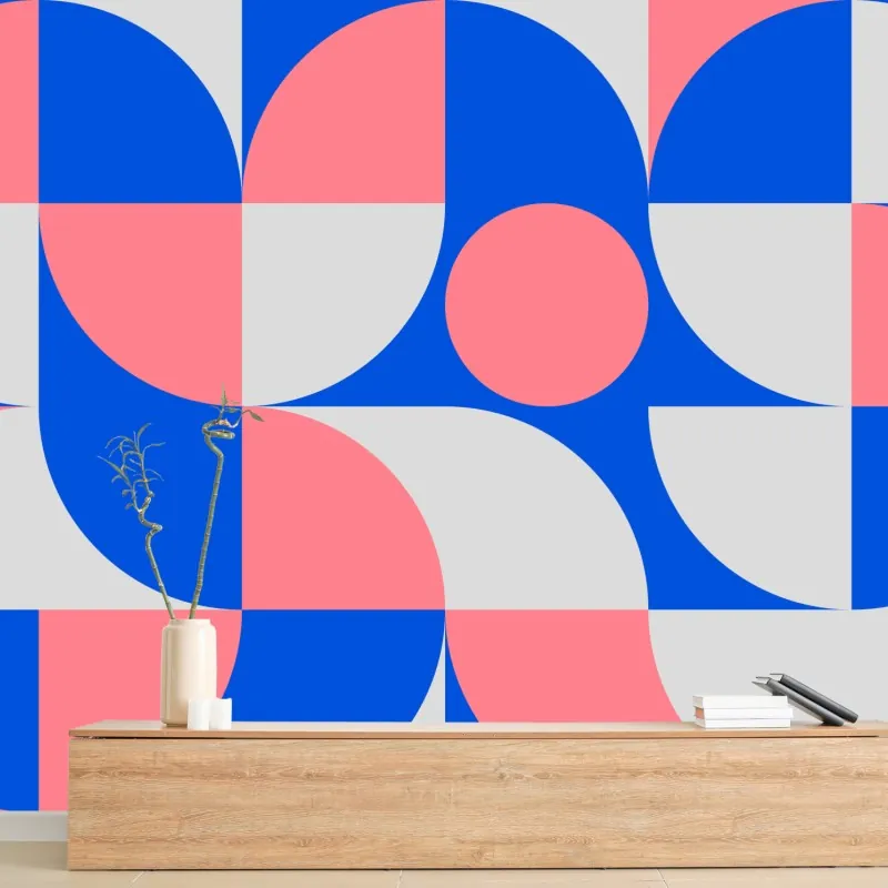 Fototapeta skandynawska kompozycja geometryczna