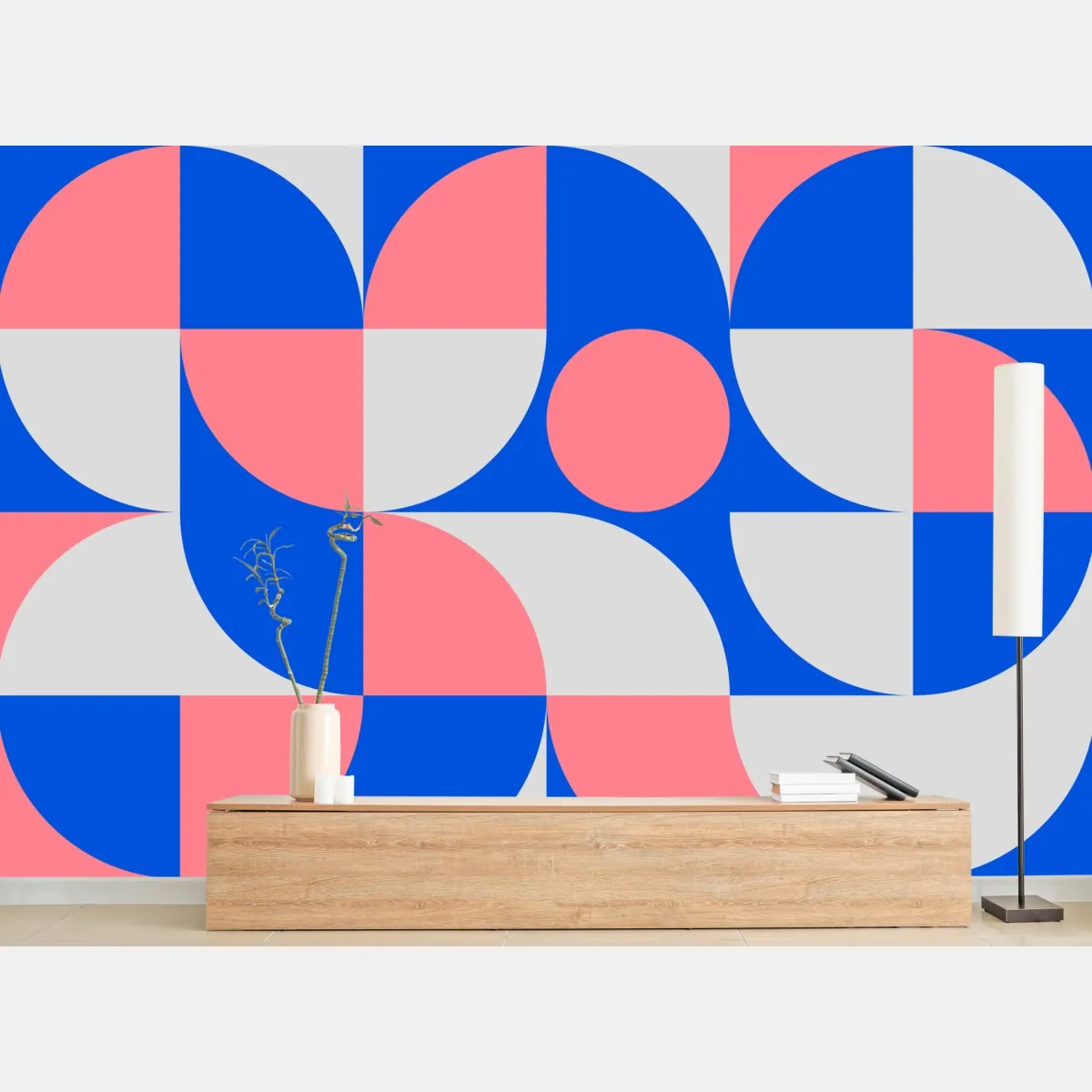 Fototapeta skandynawska kompozycja geometryczna – Wallissimo® Fototapeta skandynawska kompozycja geometryczna – Wallissimo®