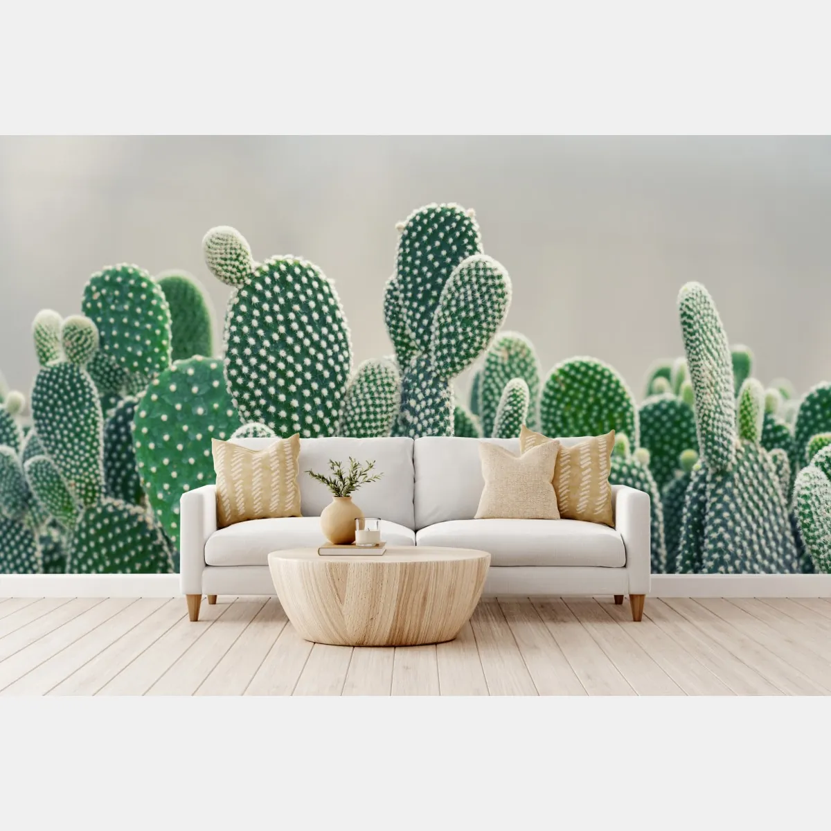 Fototapeta zbliżenie kaktusa opuncji – Wallissimo® Fototapeta zbliżenie kaktusa opuncji – Wallissimo®