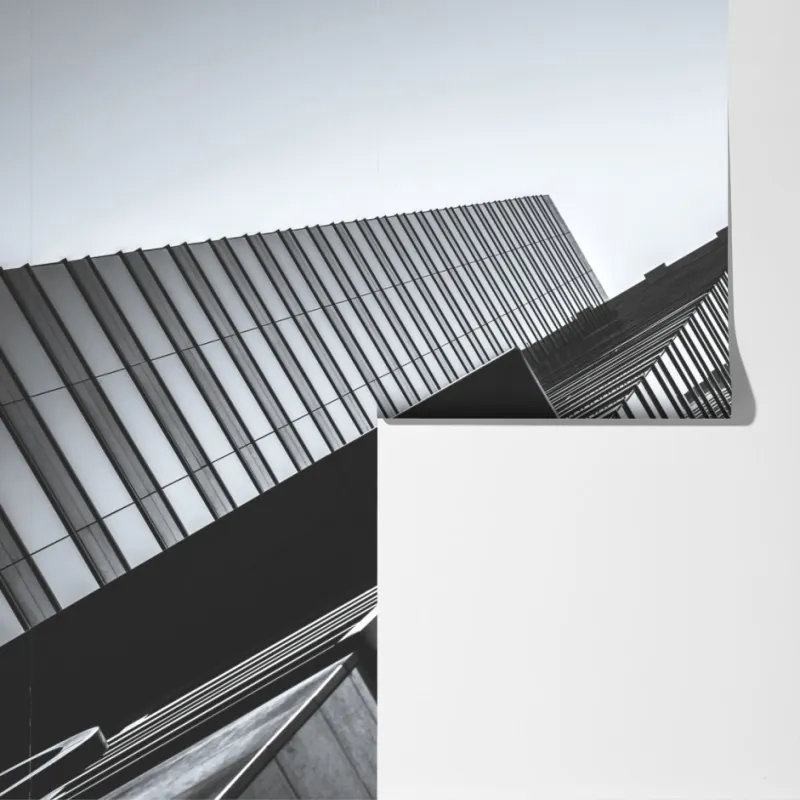 Fototapeta Hongkong budynek komercyjny z bliska – Wallissimo® Fototapeta Hongkong budynek komercyjny z bliska – Wallissimo®