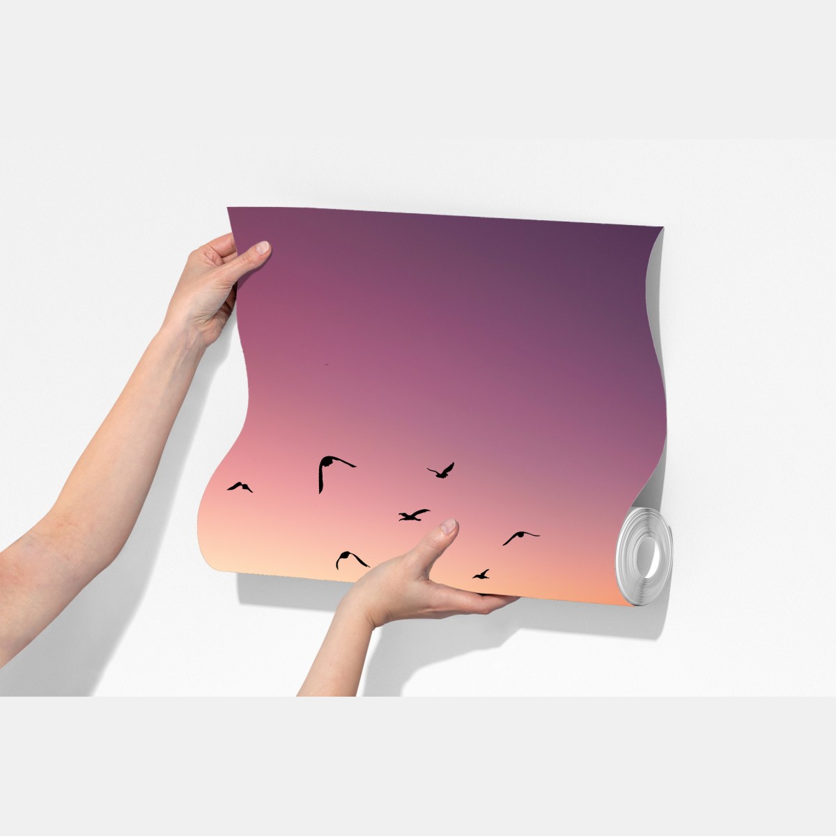 Fototapeta spokojna łódź o zmierzchu nad jeziorem – Wallissimo® Fototapeta spokojna łódź o zmierzchu nad jeziorem – Wallissimo®