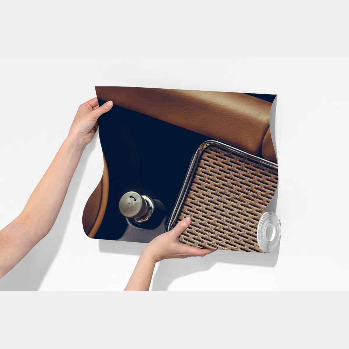 Fototapeta zabytkowa deska rozdzielcza samochodu – Wallissimo® Fototapeta zabytkowa deska rozdzielcza samochodu – Wallissimo®