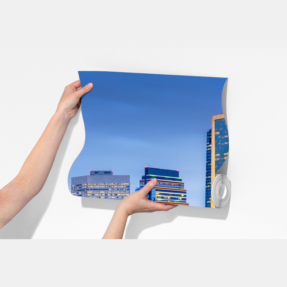 Fototapeta Jacksonville panorama miasta o zmierzchu – Wallissimo® Fototapeta Jacksonville panorama miasta o zmierzchu – Wallissimo®