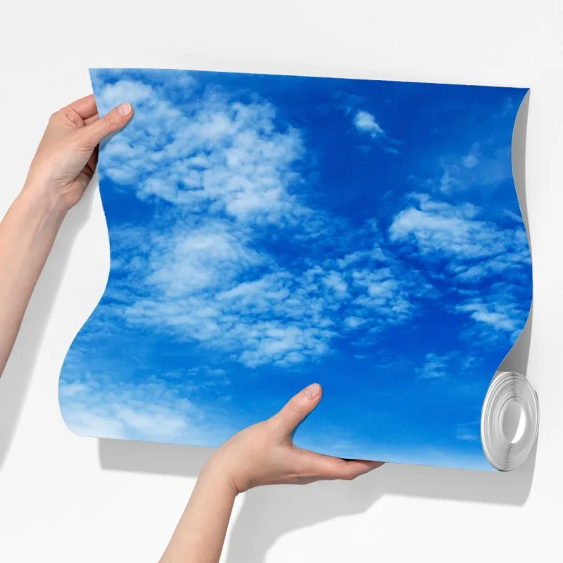 Fototapeta zielona łąka pod błękitnym niebem – Wallissimo® Fototapeta zielona łąka pod błękitnym niebem – Wallissimo®