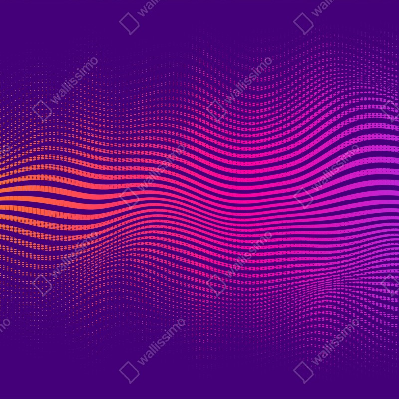 Fototapeta żywy gradient falowy wzór – Wallissimo® Fototapeta żywy gradient falowy wzór – Wallissimo®