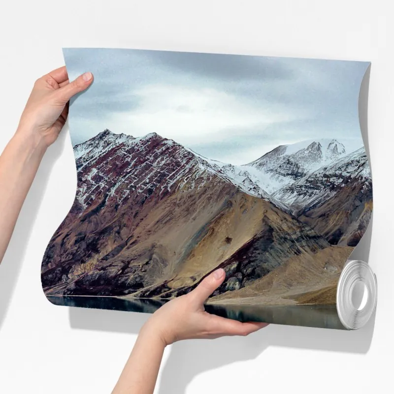 Fototapeta góra lodowa i odbicia gór w turkusowej wodzie – Wallissimo® Fototapeta góra lodowa i odbicia gór w turkusowej wodzie – Wallissimo®