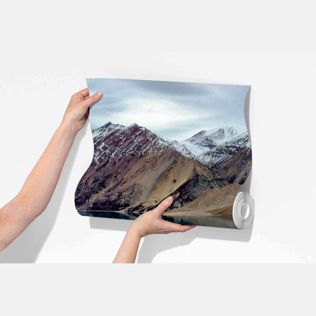 Fototapeta góra lodowa i odbicia gór w turkusowej wodzie – Wallissimo® Fototapeta góra lodowa i odbicia gór w turkusowej wodzie – Wallissimo®