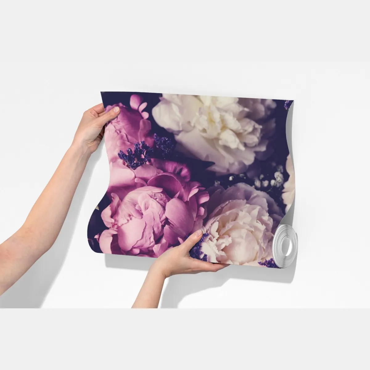 Fototapeta romantyczny bukiet piwonii w pastelowych tonach – Wallissimo® Fototapeta romantyczny bukiet piwonii w pastelowych tonach – Wallissimo®