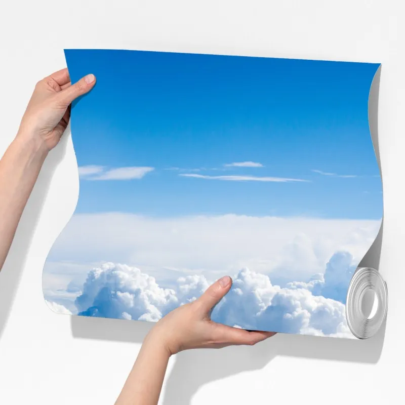 Fototapeta spokojny niebiański pejzaż chmur – Wallissimo® Fototapeta spokojny niebiański pejzaż chmur – Wallissimo®