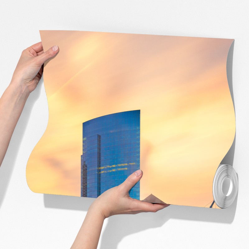 Fototapeta Milwaukee panorama miasta o zmierzchu – Wallissimo® Fototapeta Milwaukee panorama miasta o zmierzchu – Wallissimo®