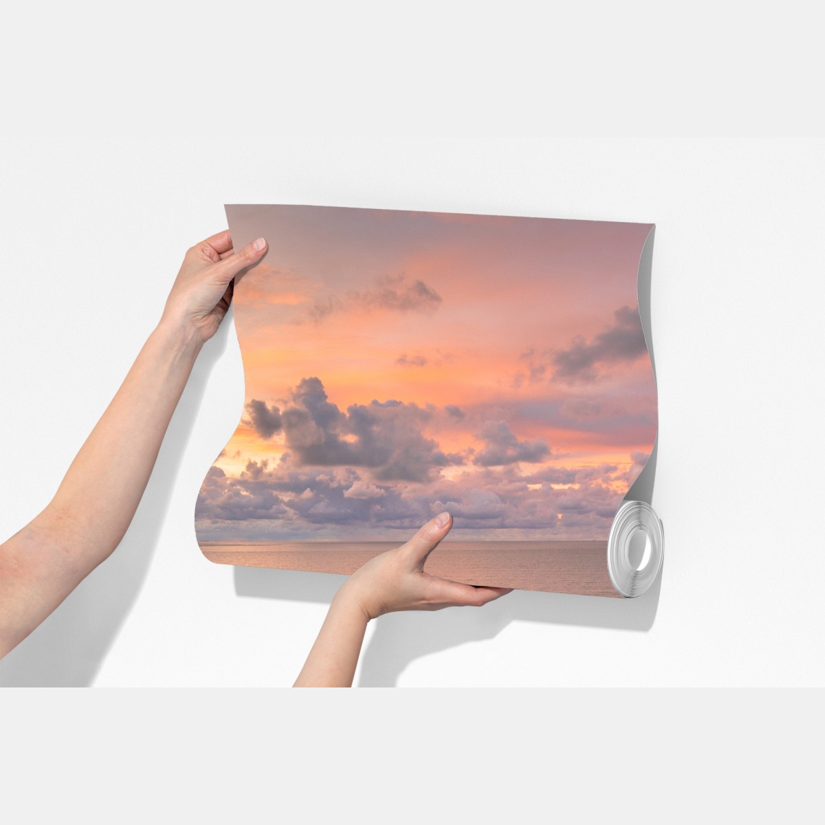 Fototapeta zachód słońca nad wydmami Zeeland – Wallissimo® Fototapeta zachód słońca nad wydmami Zeeland – Wallissimo®