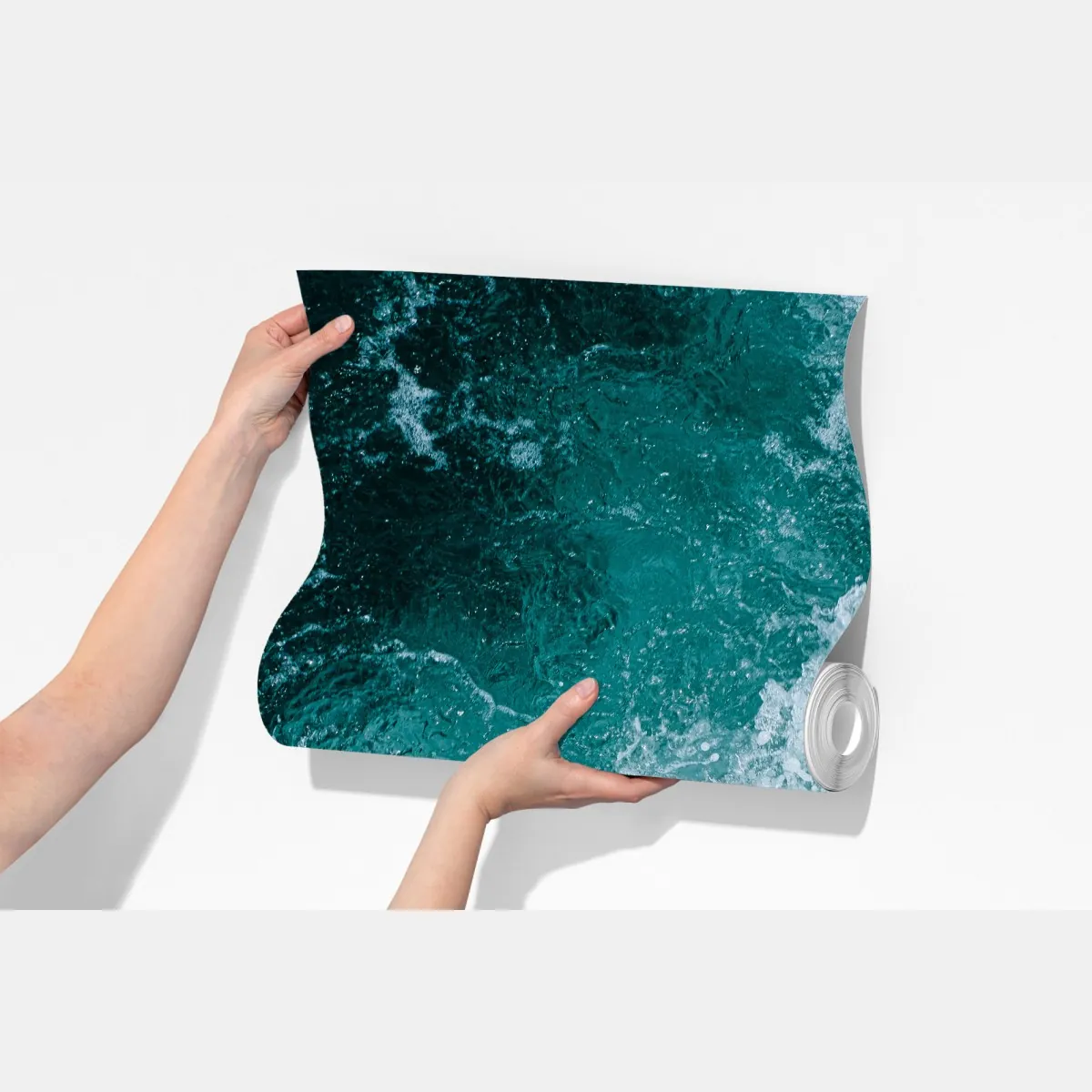 Fototapeta turkusowe fale morskie – Wallissimo® Fototapeta turkusowe fale morskie – Wallissimo®