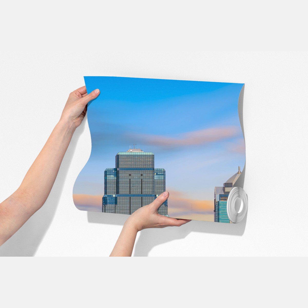 Fototapeta panorama Kansas City o zachodzie słońca – Wallissimo® Fototapeta panorama Kansas City o zachodzie słońca – Wallissimo®