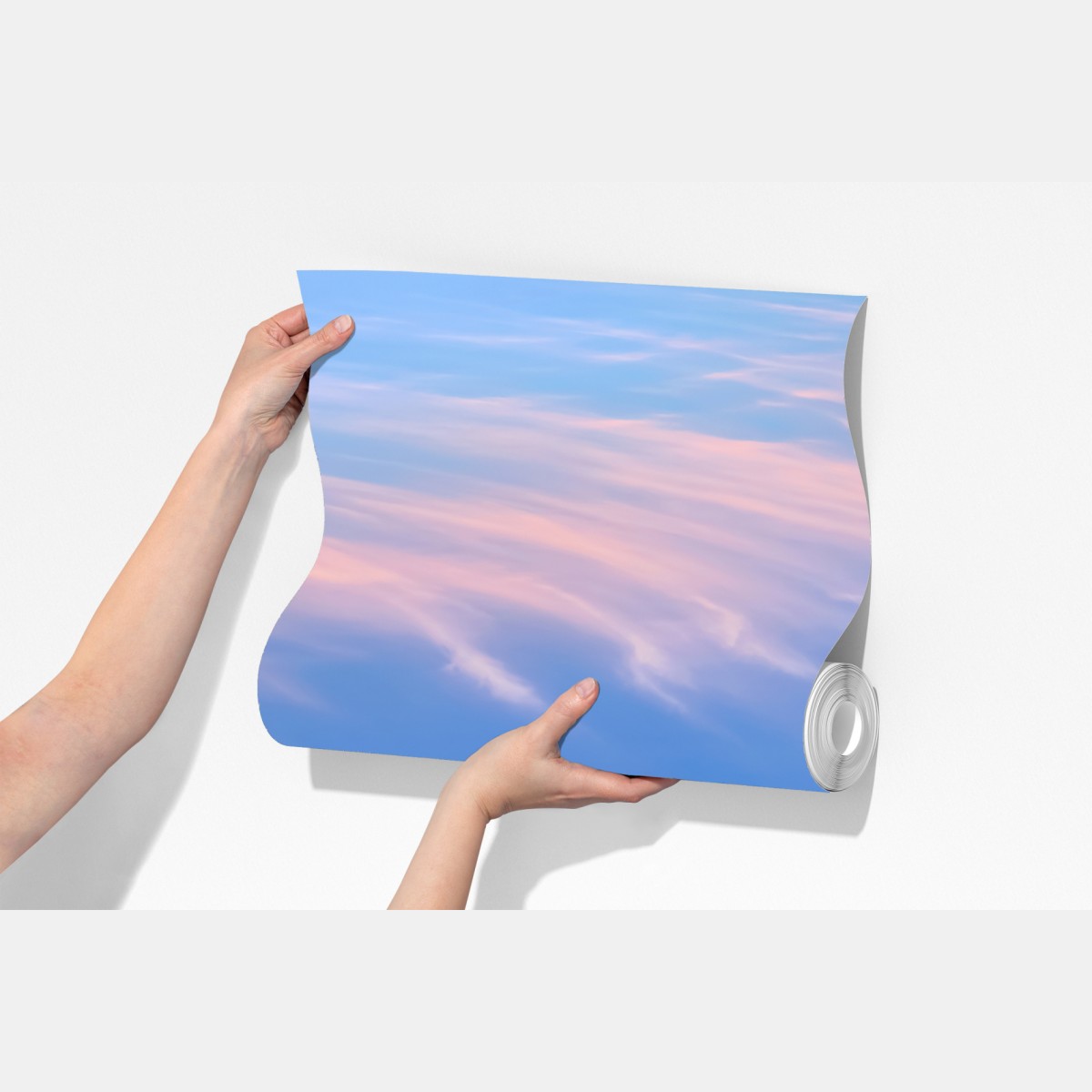 Fototapeta różowe flamingi na pastelowych wodach – Wallissimo® Fototapeta różowe flamingi na pastelowych wodach – Wallissimo®