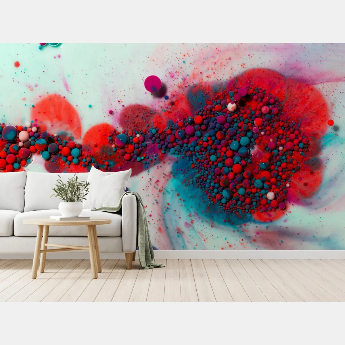 Fototapeta żywy marmurowy wybuch kolorów – Wallissimo® Fototapeta żywy marmurowy wybuch kolorów – Wallissimo®