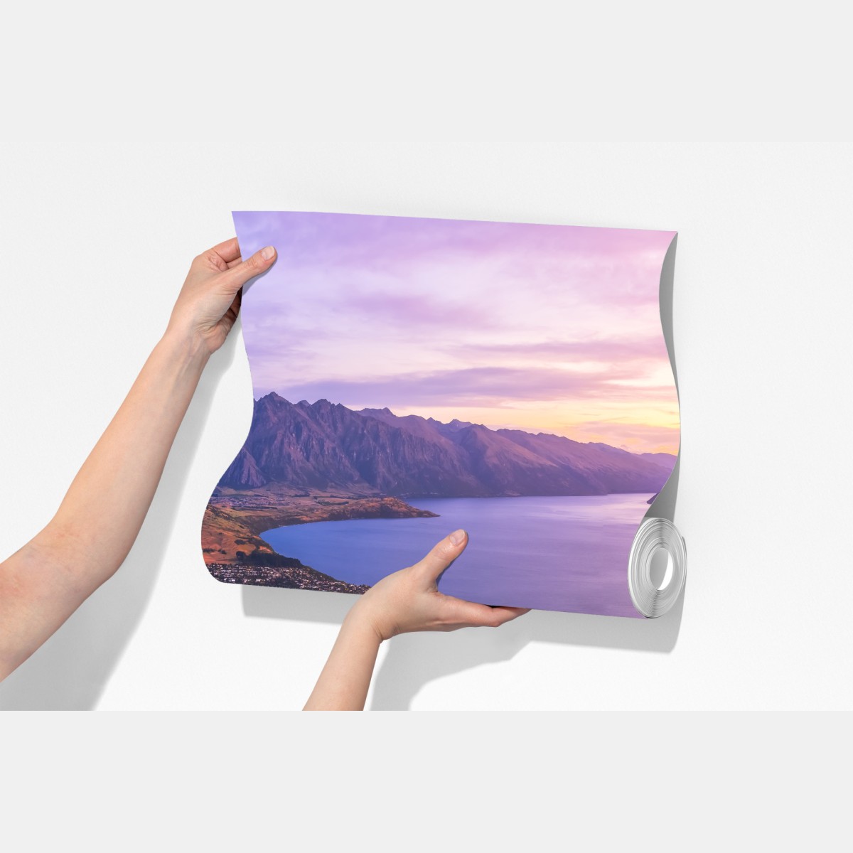 Fototapeta Queenstown panorama zmierzchu – Wallissimo® Fototapeta Queenstown panorama zmierzchu – Wallissimo®