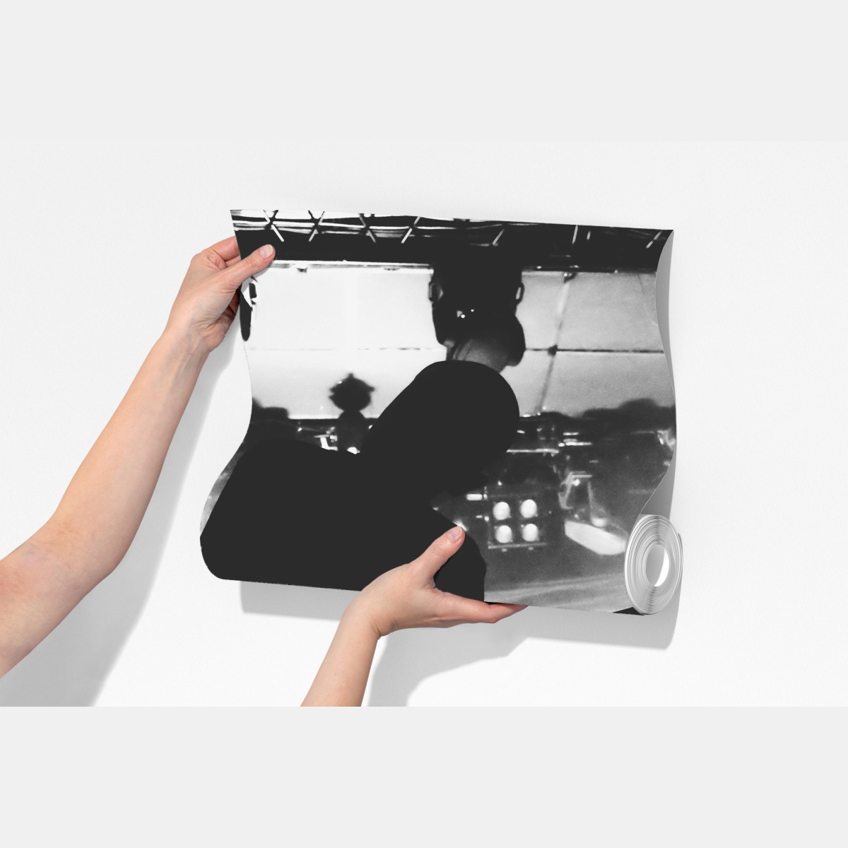 Fototapeta silweta gitarzysty na koncercie – Wallissimo® Fototapeta silweta gitarzysty na koncercie – Wallissimo®