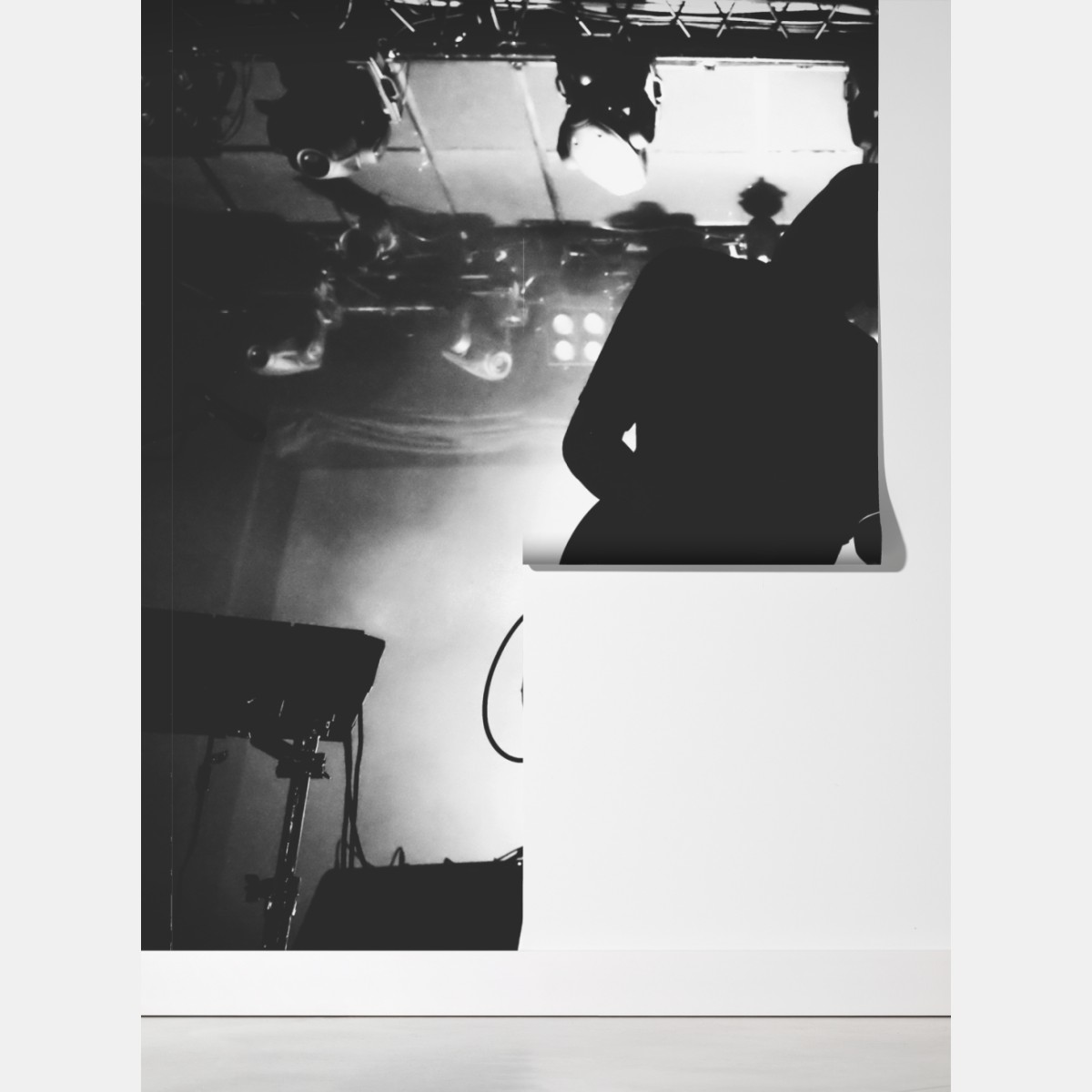 Fototapeta silweta gitarzysty na koncercie – Wallissimo® Fototapeta silweta gitarzysty na koncercie – Wallissimo®