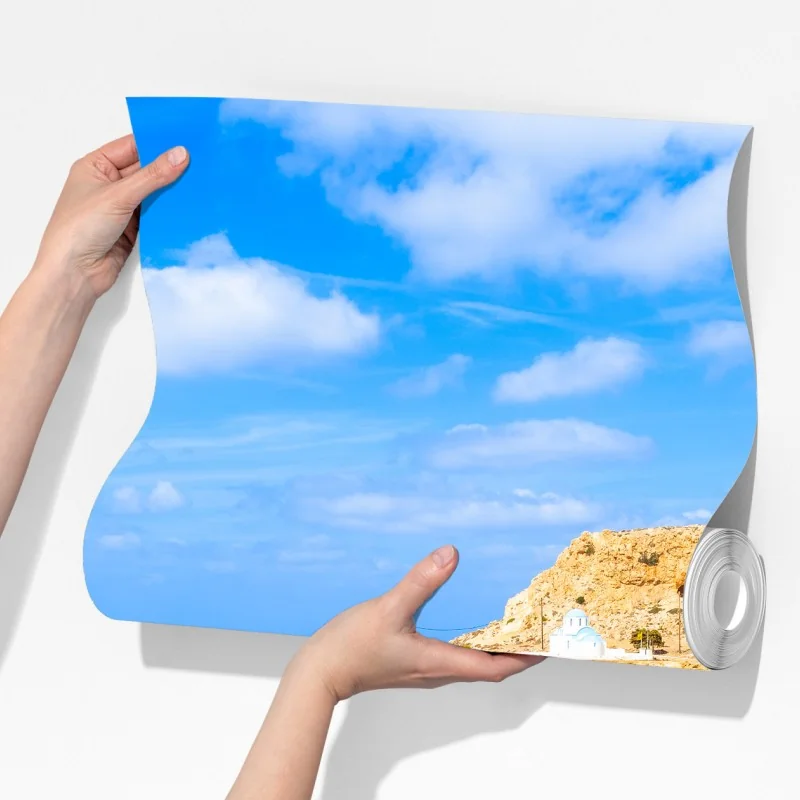 Fototapeta słoneczny port Finiki na wybrzeżu Karpathos – Wallissimo® Fototapeta słoneczny port Finiki na wybrzeżu Karpathos – Wallissimo®