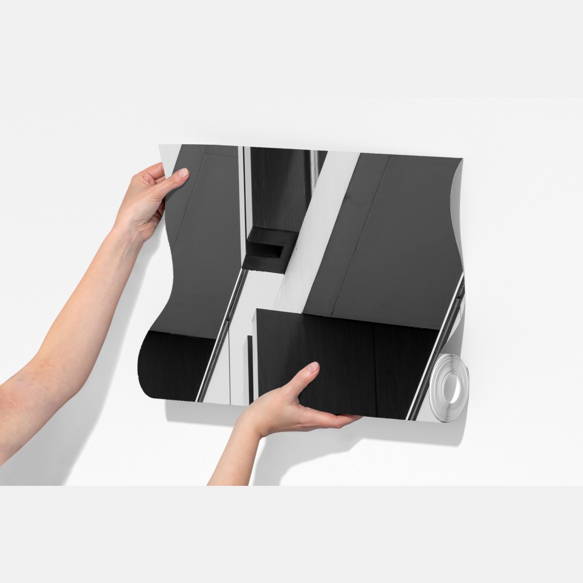 Fototapeta geometryczny wzór balkonów – Wallissimo® Fototapeta geometryczny wzór balkonów – Wallissimo®