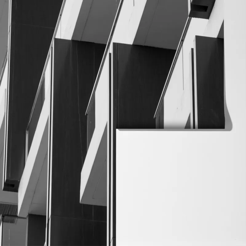 Fototapeta geometryczny wzór balkonów – Wallissimo® Fototapeta geometryczny wzór balkonów – Wallissimo®