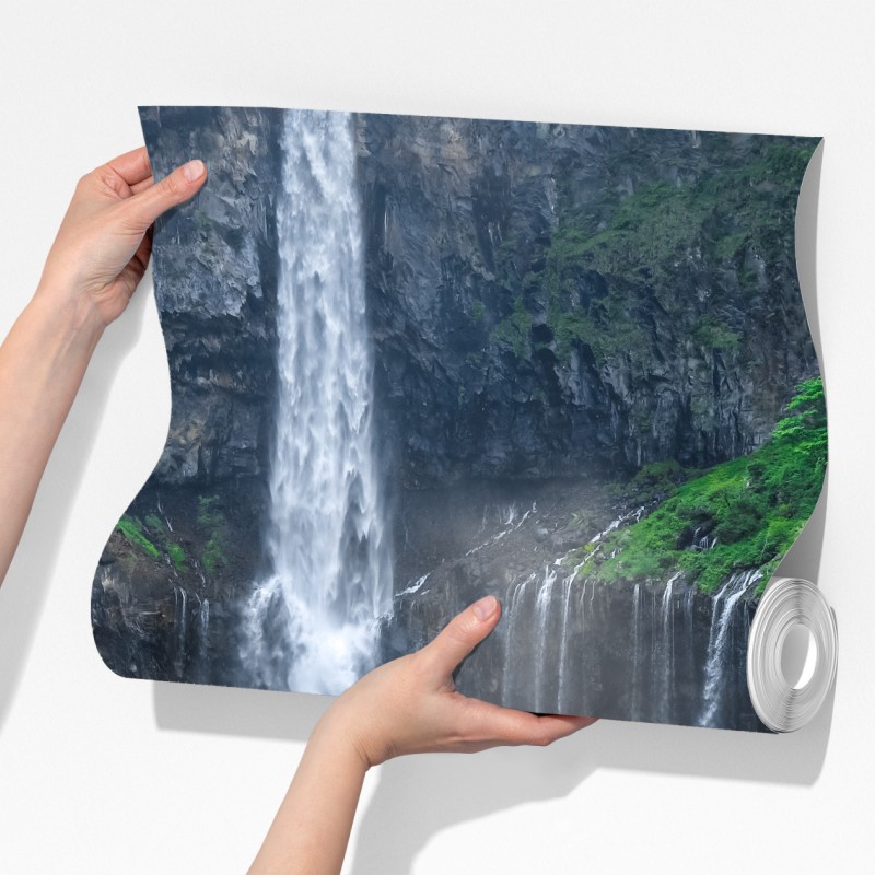 Fototapeta krajobraz wodospadu Kegon w Nikko – Wallissimo® Fototapeta krajobraz wodospadu Kegon w Nikko – Wallissimo®