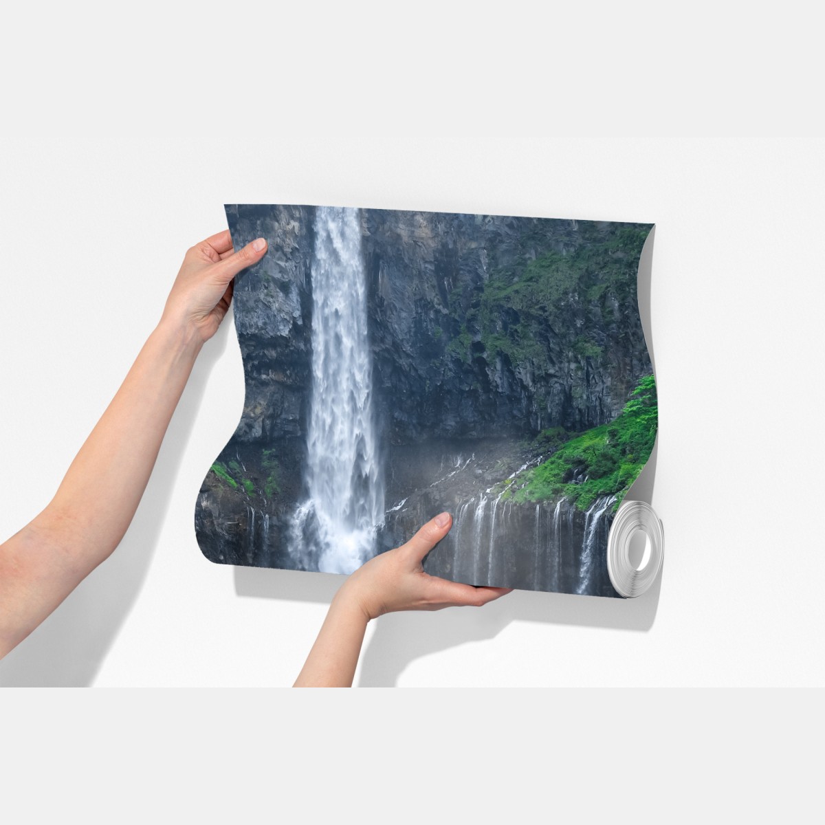 Fototapeta krajobraz wodospadu Kegon w Nikko – Wallissimo® Fototapeta krajobraz wodospadu Kegon w Nikko – Wallissimo®