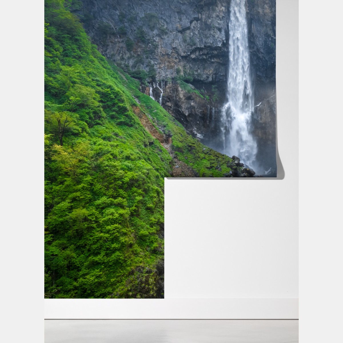 Fototapeta krajobraz wodospadu Kegon w Nikko – Wallissimo® Fototapeta krajobraz wodospadu Kegon w Nikko – Wallissimo®