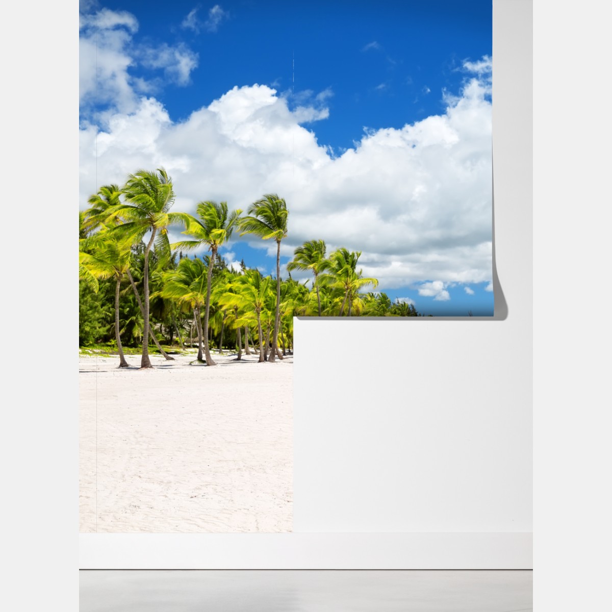 Fototapeta tropikalna plaża w Punta Cana – Wallissimo® Fototapeta tropikalna plaża w Punta Cana – Wallissimo®