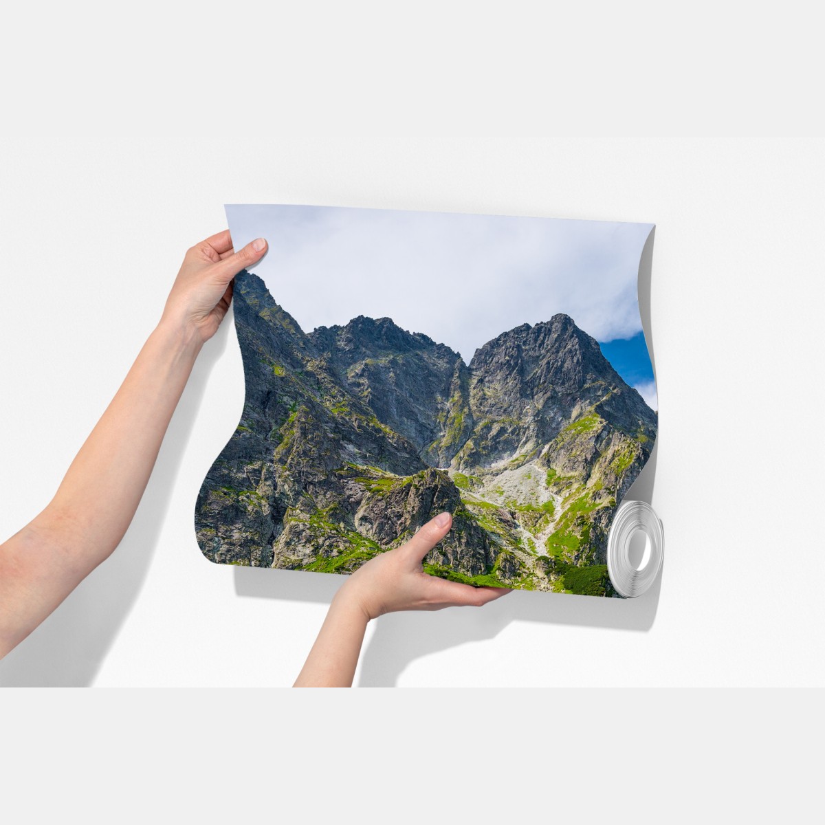 Fototapeta Czarny Staw górskie odbicie Tatry – Wallissimo® Fototapeta Czarny Staw górskie odbicie Tatry – Wallissimo®