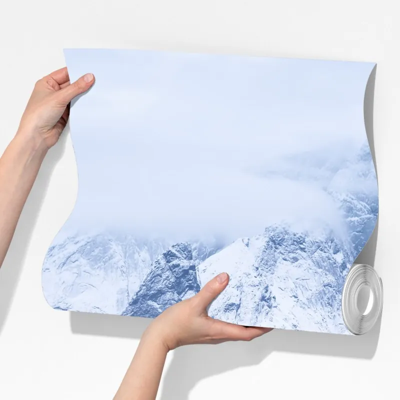 Fototapeta wschód słońca nad Lofotami i czerwonymi domkami – Wallissimo® Fototapeta wschód słońca nad Lofotami i czerwonymi domkami – Wallissimo®