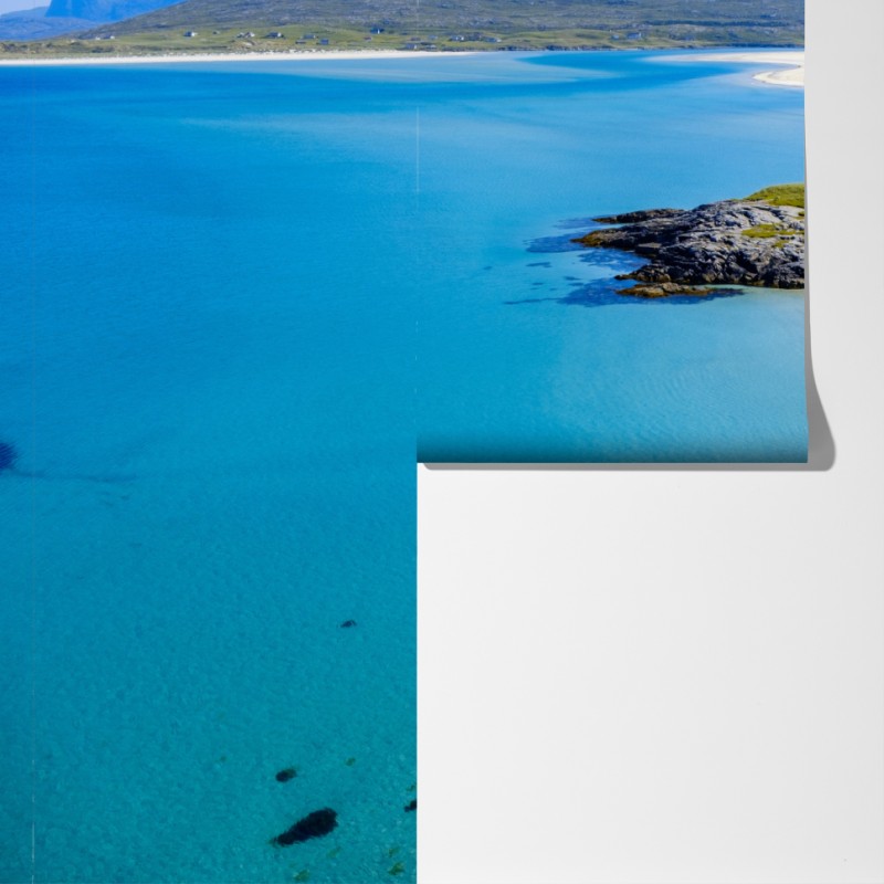 Fototapeta spokojna turkusowa plaża – Wallissimo® Fototapeta spokojna turkusowa plaża – Wallissimo®